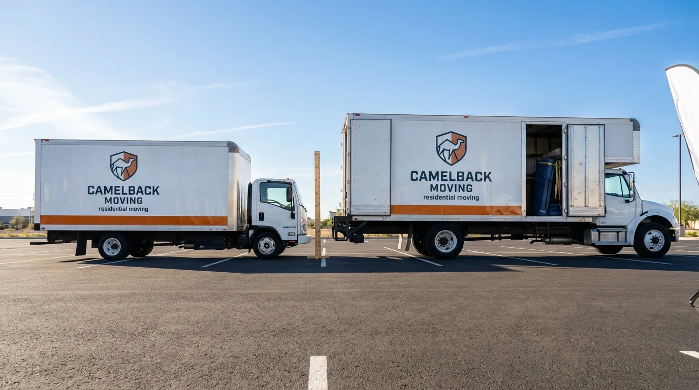 Moving truck size capacity guide in Turtle Creek